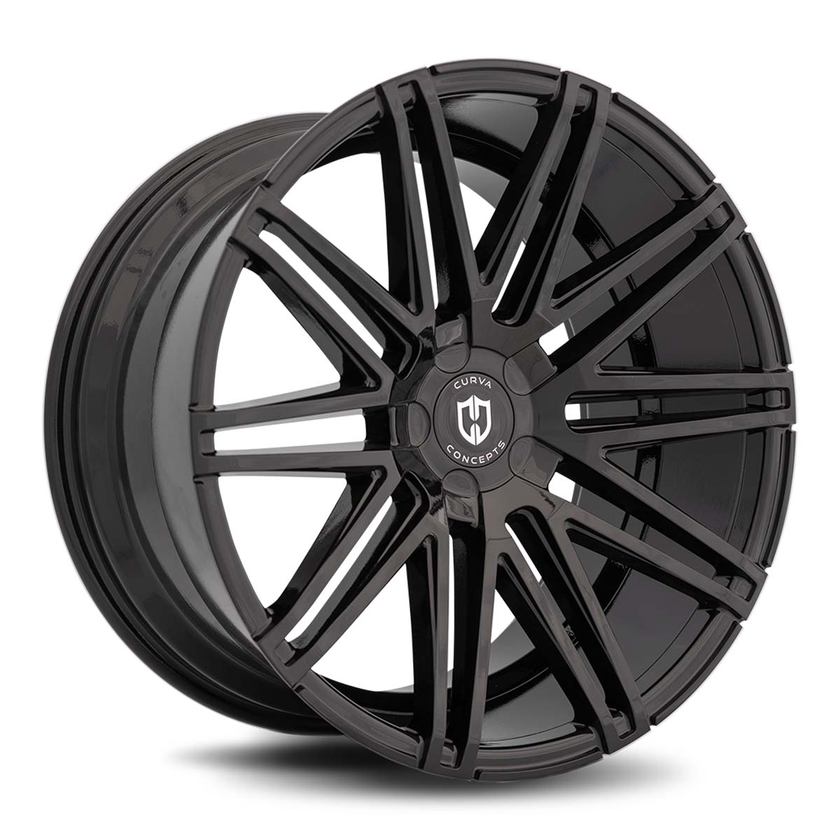 CURVA WHEELS Classic Series  C48 - Gloss Black