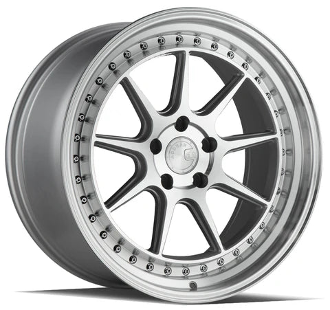 AODHAN WHEELS DS SERIES DSX - Silver Machine Face