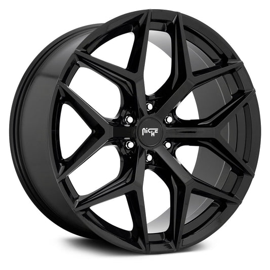 NICHE ROAD WHEELS - M231 Vice 6-Lug Gloss Black