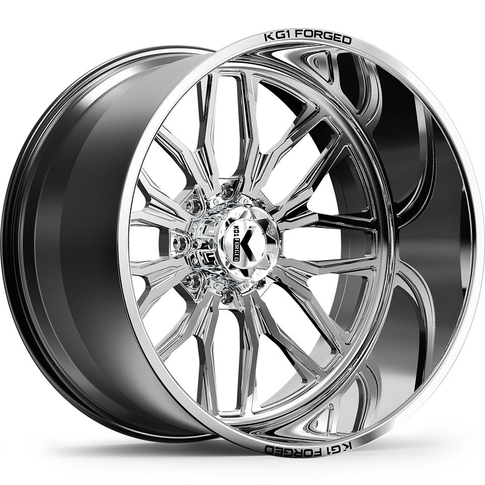 KG1 FORGED WHEELS Primacy Polished Milled