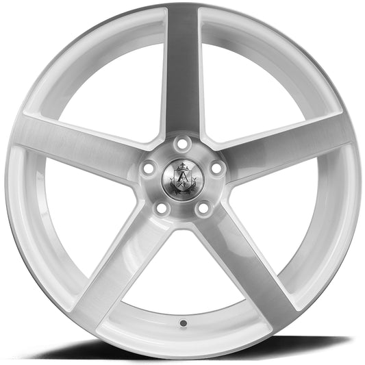 AXE WHEELS - EX18 GLOSS WHITEBRUSH FACE