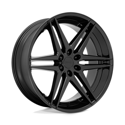 DUB WHEELS S268 DIRTY DOG - ALL GLOSSY BLACK