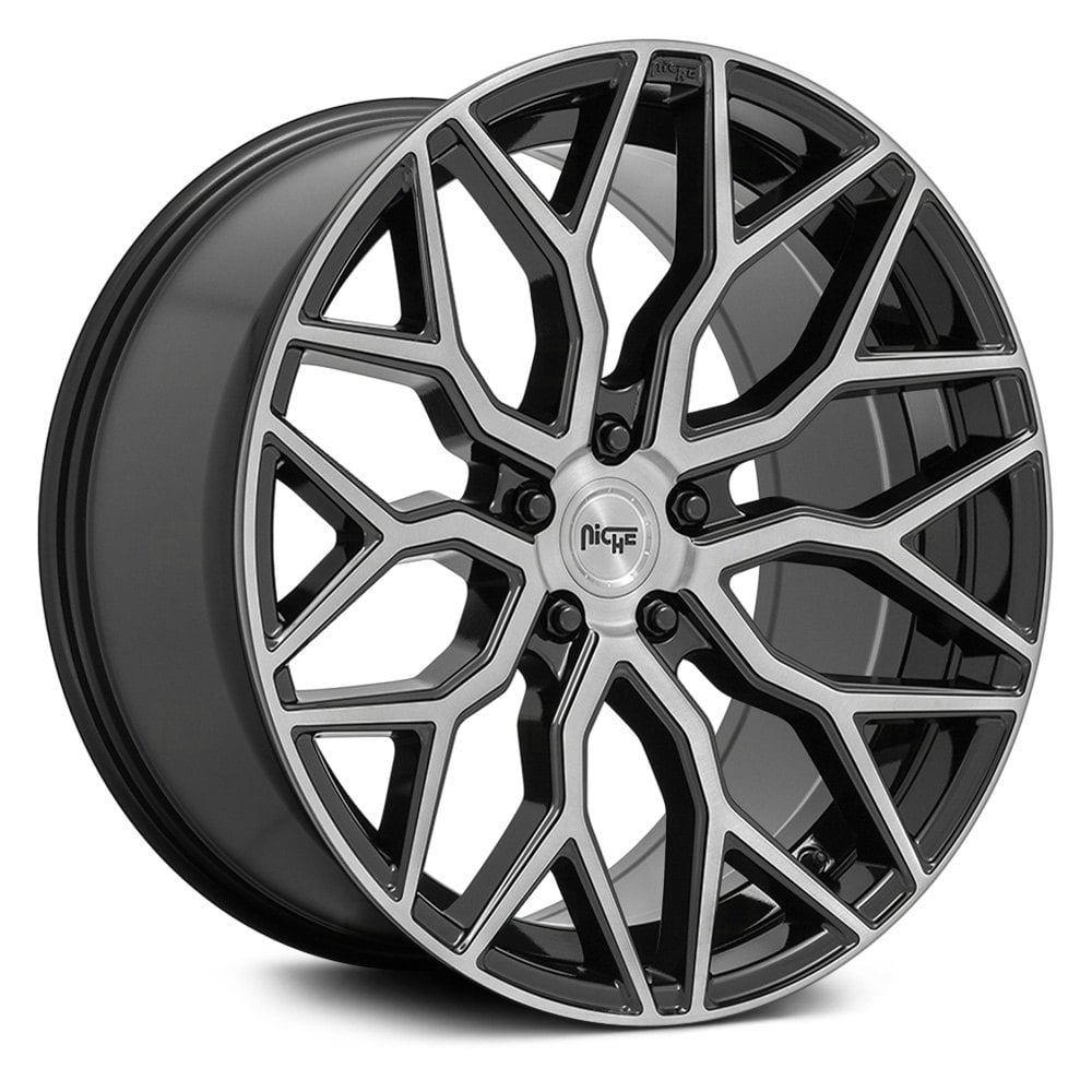 NICHE ROAD WHEELS - M262 Mazzanti Gloss Black Brushed Face