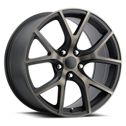 FR WHEELS 75 JEEP TRACKHAWK - SATIN BLACK MACHINED FACE BRONZE