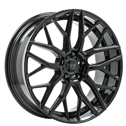 AXE WHEELS - ZX11 GLOSS BLACK POLISHED FACE