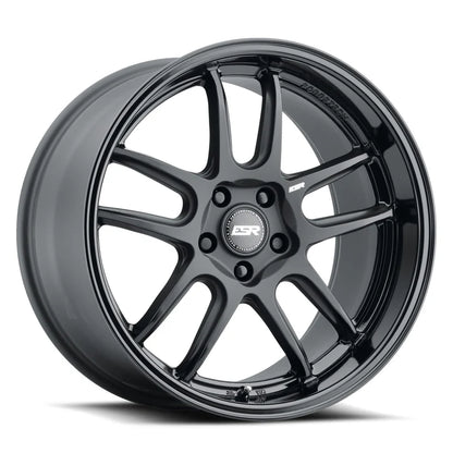 ESR WHEELS APEX SERIES AP8 - MATTE BLACK GLOSS BLACK