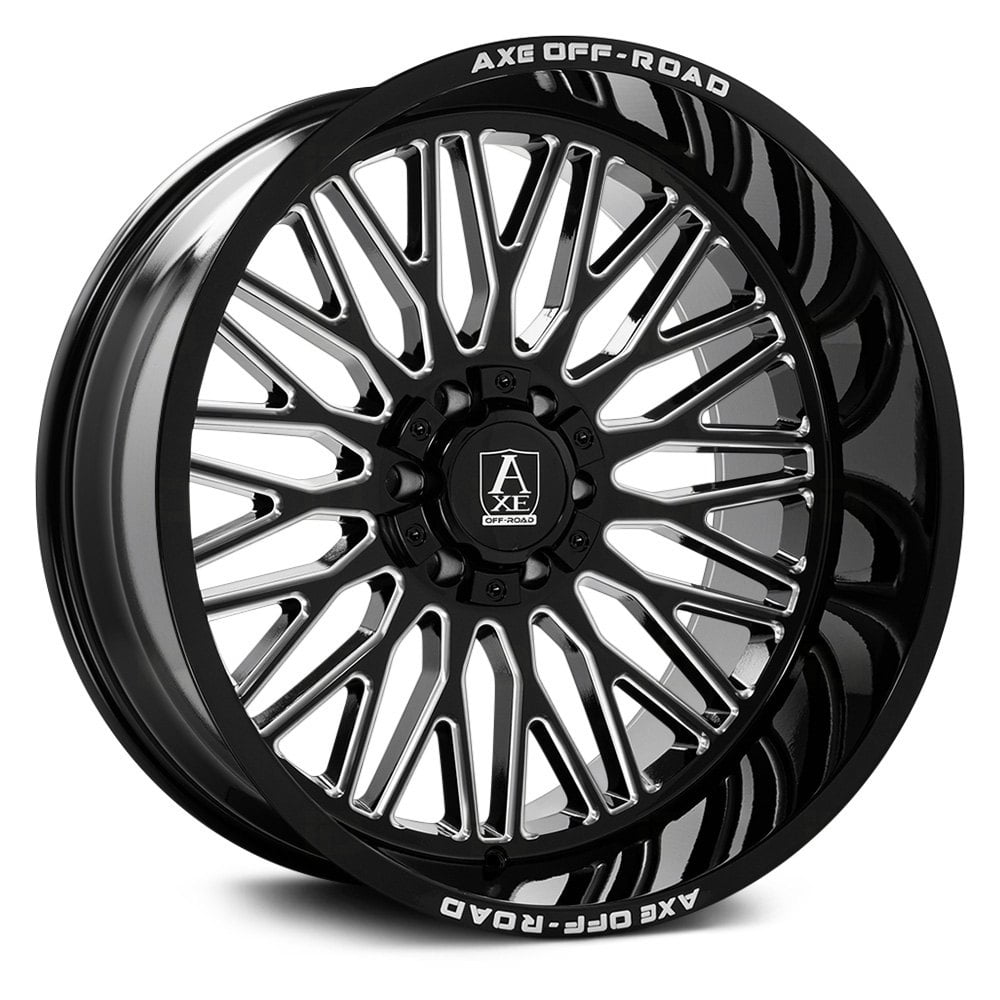 AXE WHEELS - AXE Offroad Kratos Gloss Black Milled