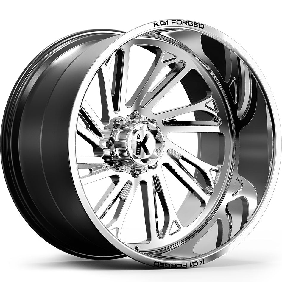 KG1 FORGED WHEELS Rebel Polished DIRECTIONAL