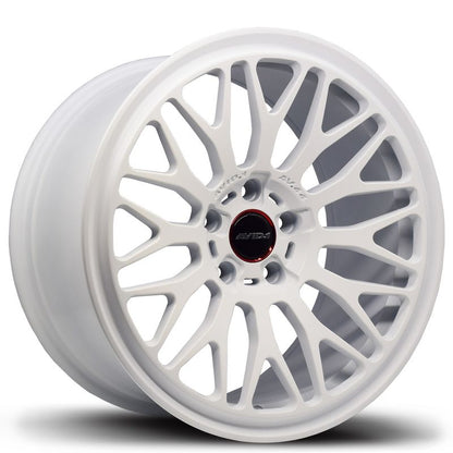 AVID1 WHEELS AV44 - Matte White | Sleek Lightweight Performance Rims with a Clean & Modern Finish for an Aggressive Stance