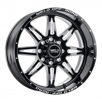 WELD WHEELS - CHEYENNE W132 GLOSS BLACK MILLED