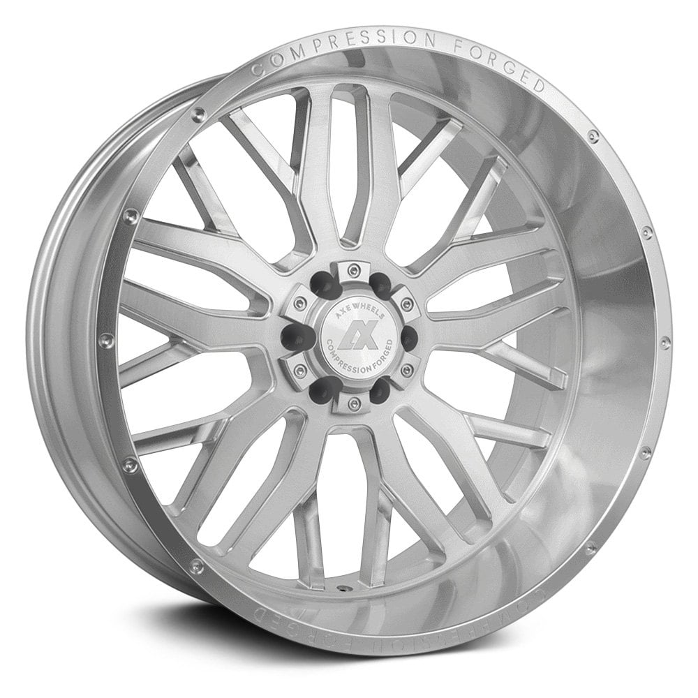 AXE Offroad AX1.1 Compression Silver Wheels | Sleek & Durable Rims for Trucks & SUVs – High-Performance Off-Road Design