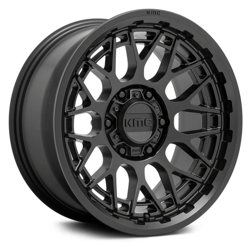 KMC WHEELS - KM722 Technic Satin Black