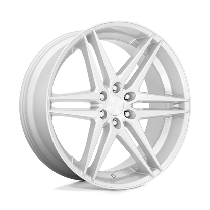 DUB WHEELS S270 DIRTY DOG - SILVER W/ BRUSHED FACE