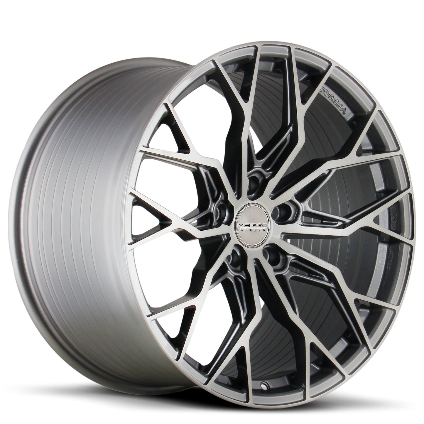 VARRO WHEELS - VD41X Gloss Titanium / Brushed