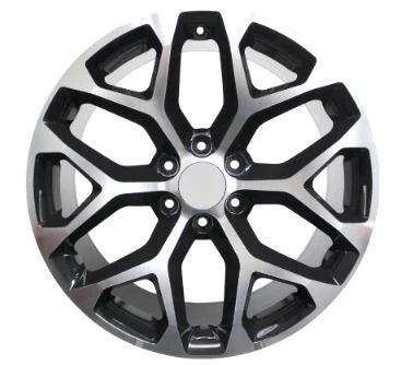 ELITE CUSTOM RIMS - GMC/CHEVY RIMS SIERRA DENALI YUKON TAHOE SUBURBAN AVALANCH LTZ SNOWFLAKE WHEELS