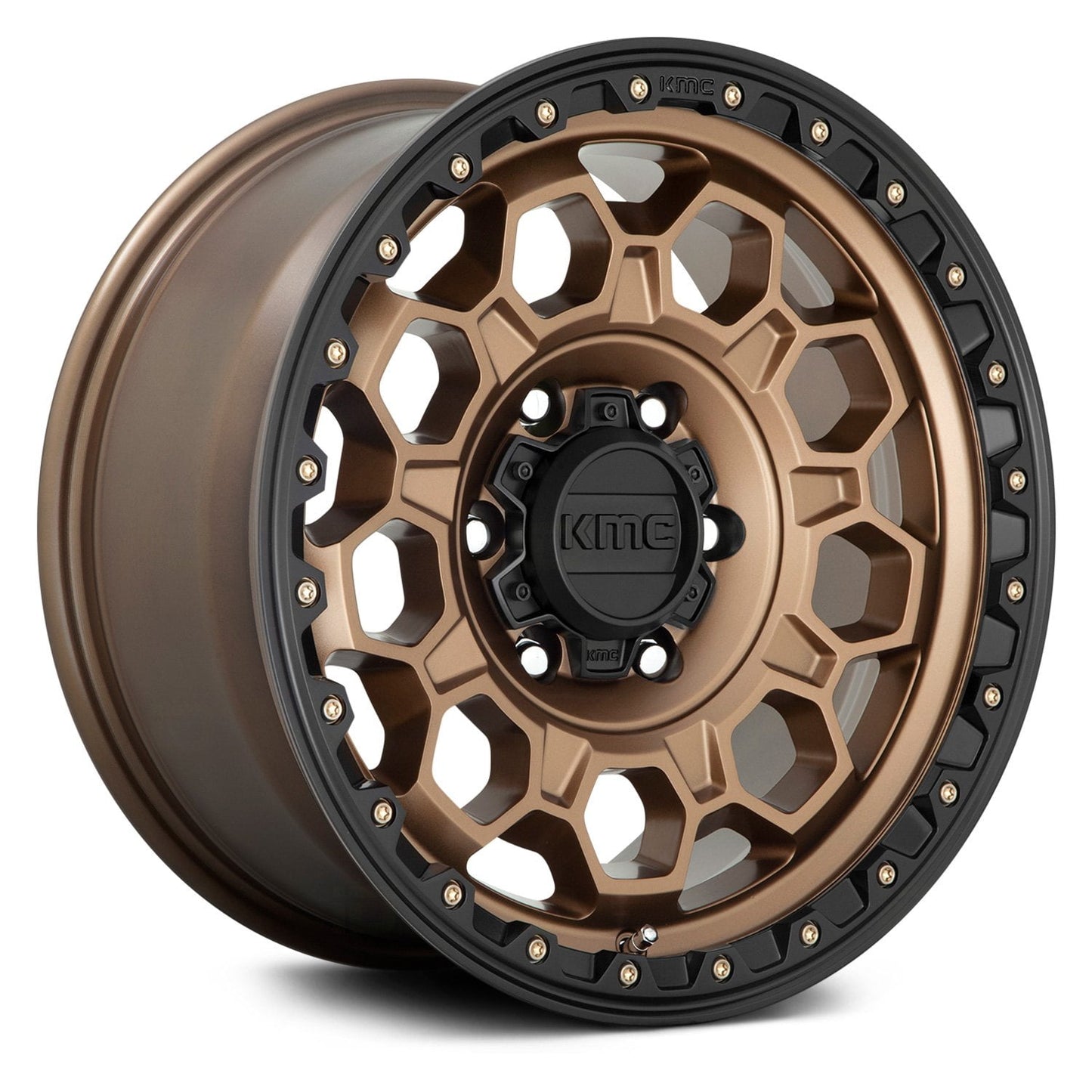 KMC WHEELS - KM545 Trek Matte Bronze / Black Lip