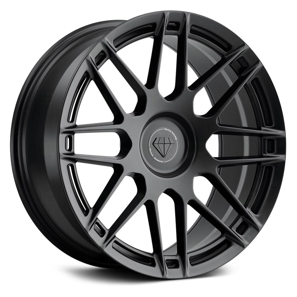 BLAQUE DIAMOND WHEELS - BD-F12 Satin Black