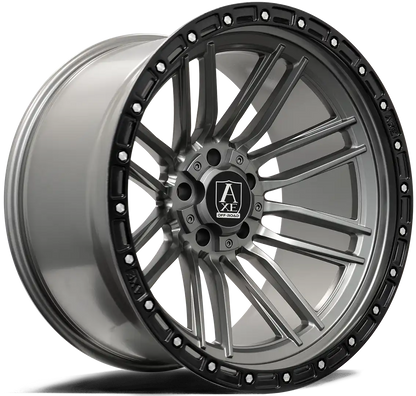 AXE Offroad Icarus Grey Wheels | Rugged & Stylish Rims for Trucks & SUVs – Durable, High-Performance Off-Road Design