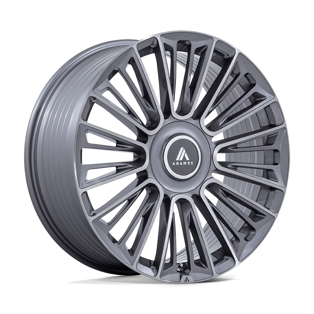 ASANTI WHEELS PREMIER - Anthracite Brushed | Sophisticated, Lightweight Wheels Engineered for a Sleek Finish and Superior Handling
