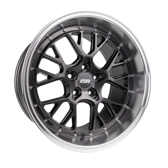 ESR WHEELS - CS Series CS11 Gloss Graphite Machined Lip