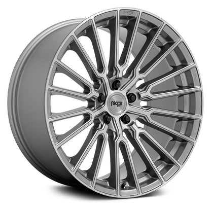 NICHE ROAD WHEELS - M251 Premio Gunmetal/Platinum