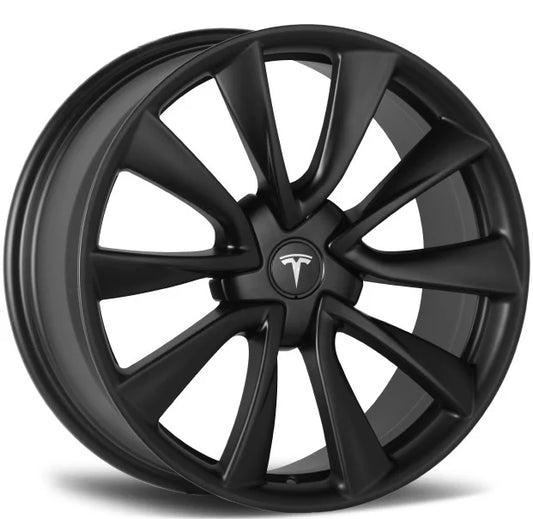 ELITE CUSTOM RIMS - TESLA MODEL 3 MODEL Y SATIN BLACK WHEELS