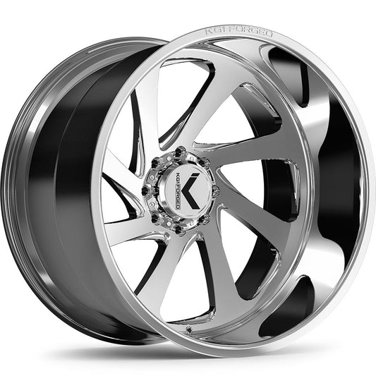 KG1 FORGERD WHEELS Swoop Polished Milled DIRECTIONAL