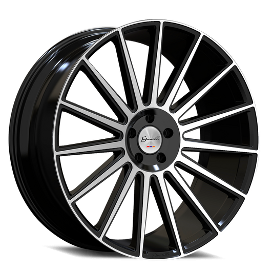 GIOVANNA WHEELS VERDI - Gloss Black w/Machined Face