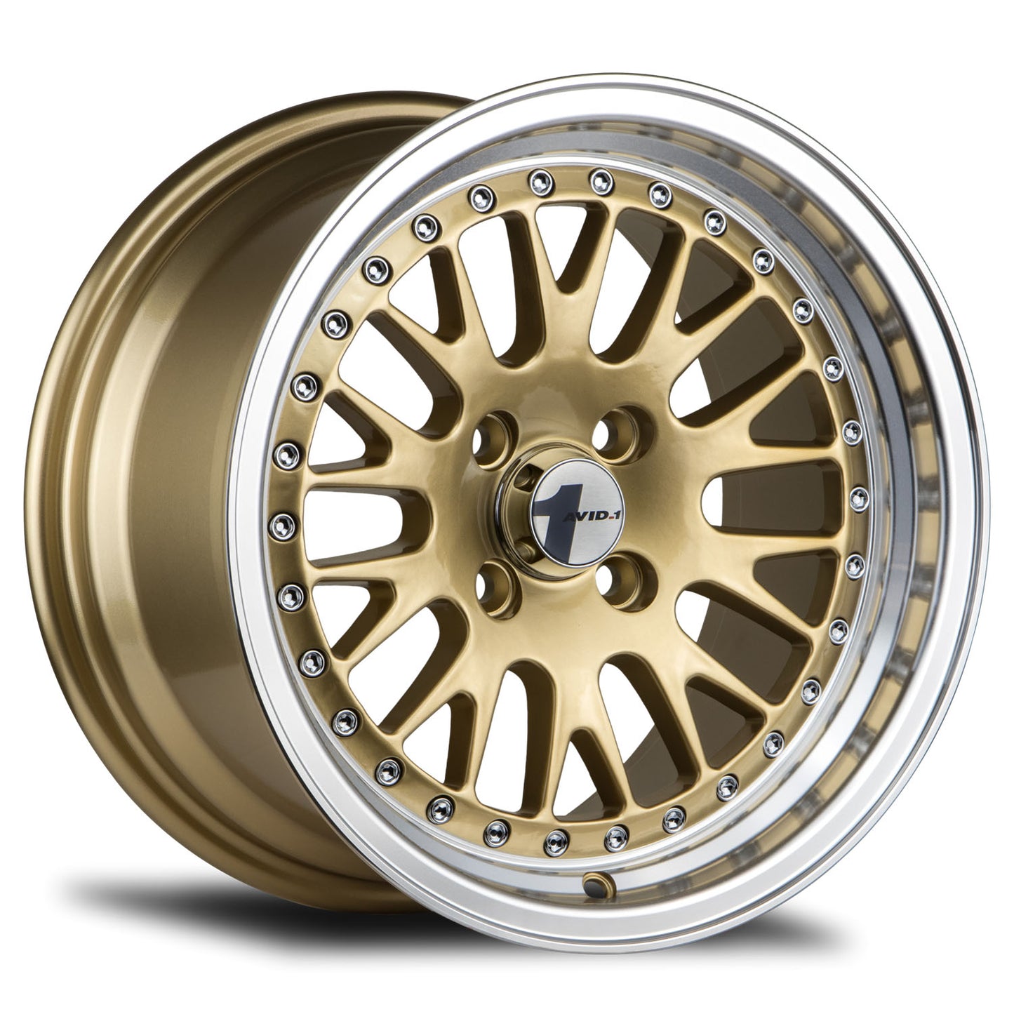 AVID1 WHEELS AV12 - Gold | A stunning gold finish that adds a luxurious and eye-catching touch to your vehicle's appearance.