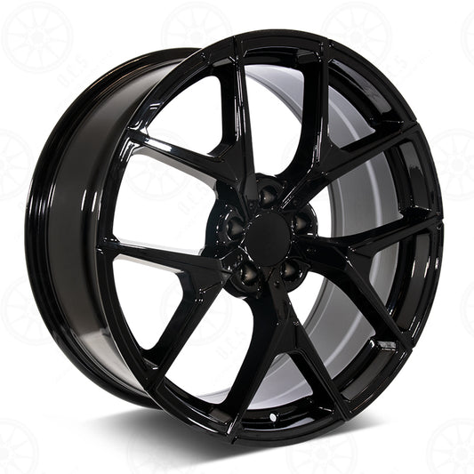 SDTW WHEELS C63 CONVERTABLE STYLE RM51 - GLOSS BLACK