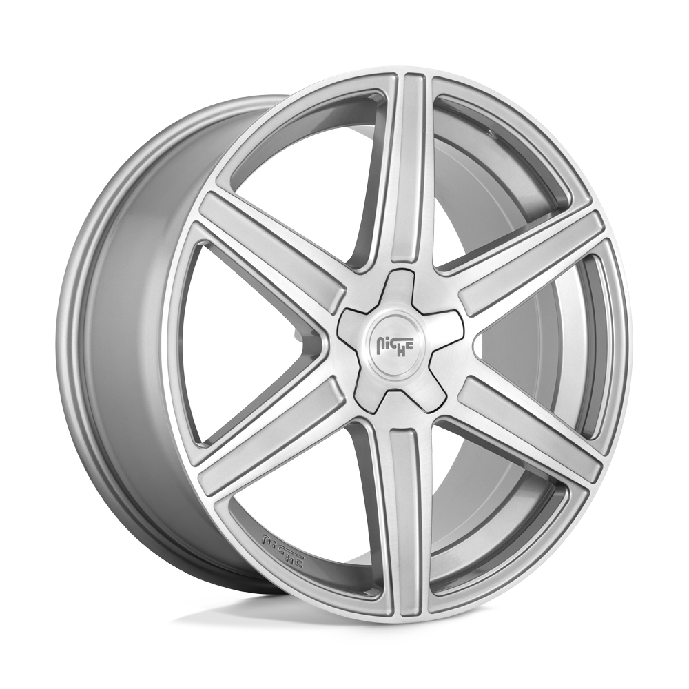 NICHE ROAD WHEELS - M241 CARINA Anthracite & Brushed Tinted Clear