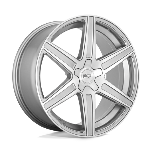 NICHE ROAD WHEELS - M241 CARINA Anthracite & Brushed Tinted Clear