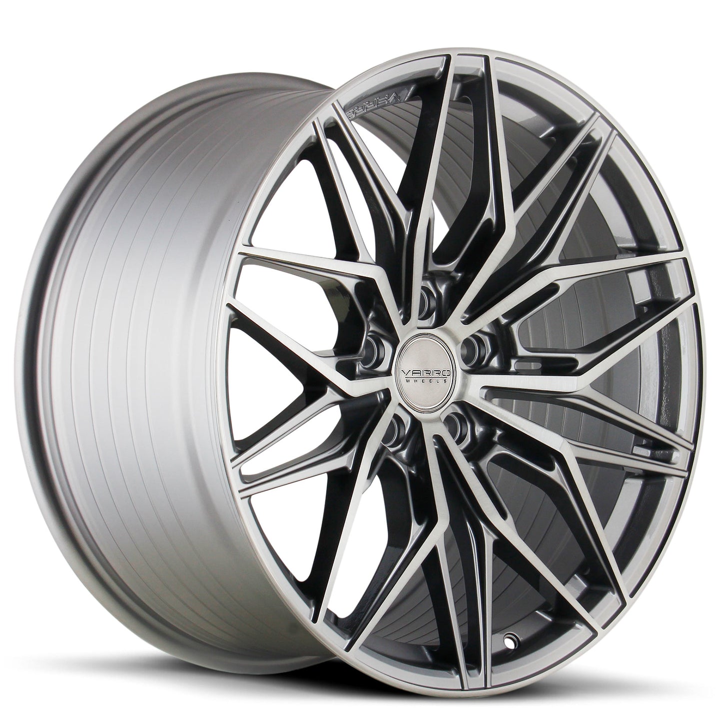 VARRO WHEELS - VD40X Gloss Titanium / Brushed