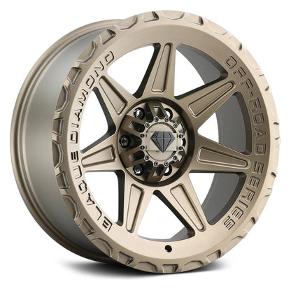 BLAQUE DIAMOND WHEELS - BD-O102 Matte Bronze