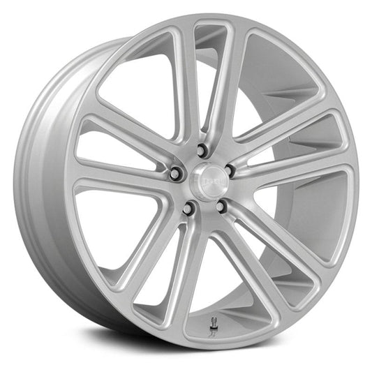 DUB WHEELS - S257 Flex Gloss Silver Brushed Face