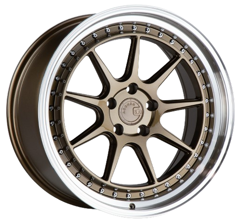 AODHAN WHEELS - DS SERIES - DSX - MATTE BRONZE