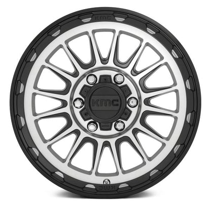 KMC WHEELS - KM542 Impact Satin Black Machined