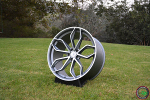 ROAD FORCE WHEELS RF 17 - Satin Gunmetal Machine Face