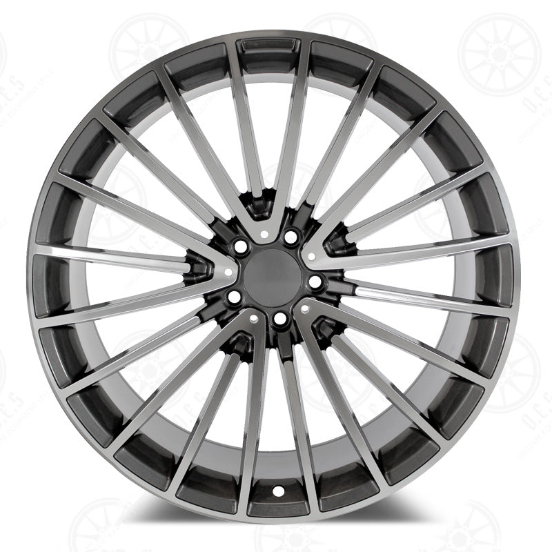 SDTW WHEELS 2021 S STYLE RM56 - MACHINED FACE/GUNMETAL OUTLINE