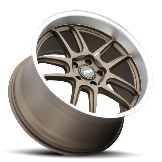 ESR WHEELS APEX SERIES AP8 - MATTE BRONZE MACHINE LIP