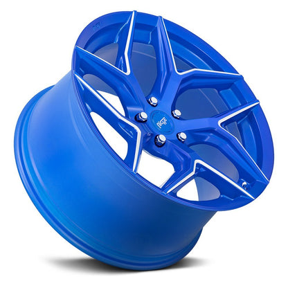 NICHE ROAD WHEELS - M268 Torsion Anodized Blue Milled