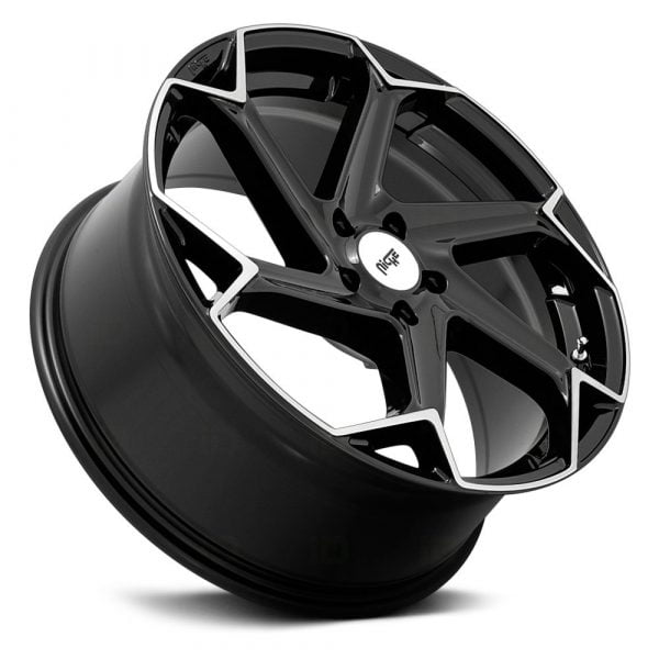 NICHE ROAD WHEELS - M255 Flash Gloss Black Brushed