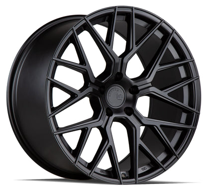 AODHAN WHEELS AFF9 - Matte Black | High-Performance Flow Forged Wheels for Sport & Luxury Vehicles