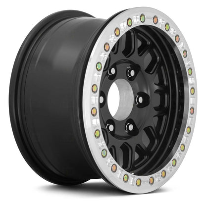 KMC WHEELS - KM234 Grenade Desert Beadlock Satin Black