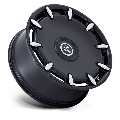 DUB WHEELS DC271 CHEEF GLOSS - BLACK MILLED