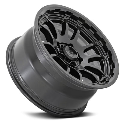 KMC WHEELS - KM727 Wrath Satin Black