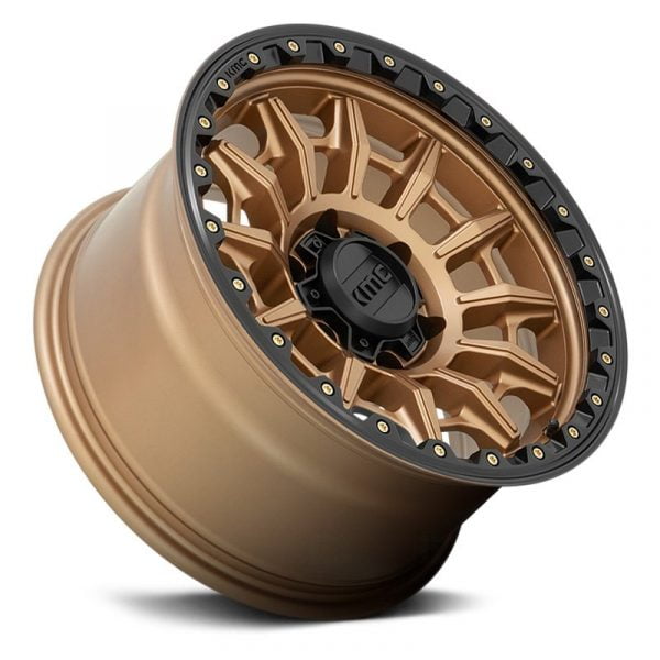 KMC WHEELS - KM547 Carnage Matte Bronze / Black Lip