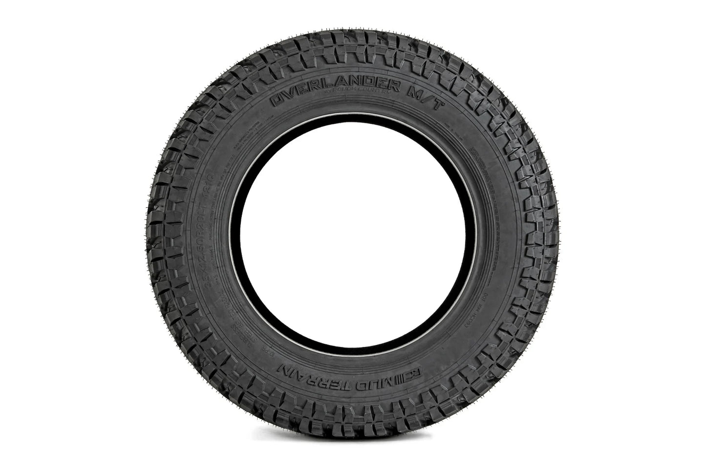 Rough Country Tires - 35x12.50R20 Overlander M/T (Mounts to 20-inch wheels)