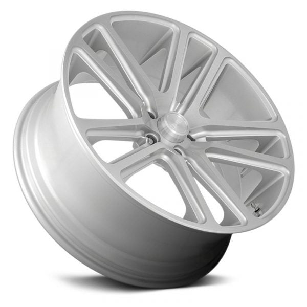 DUB WHEELS - S257 Flex Gloss Silver Brushed Face