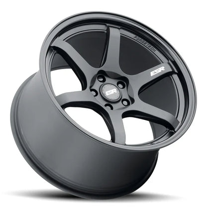 ESR WHEELS APEX SERIES AP6 -  MATTE BLACK GLOSS BLACK LIP